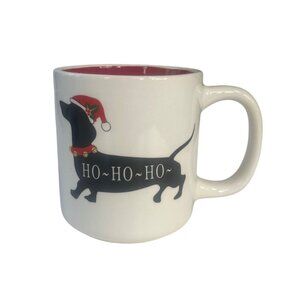 Holiday Style 18 Oz Christmas Mug Dachshund Design